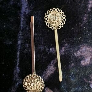 Elegant Silver Hair Pins #2